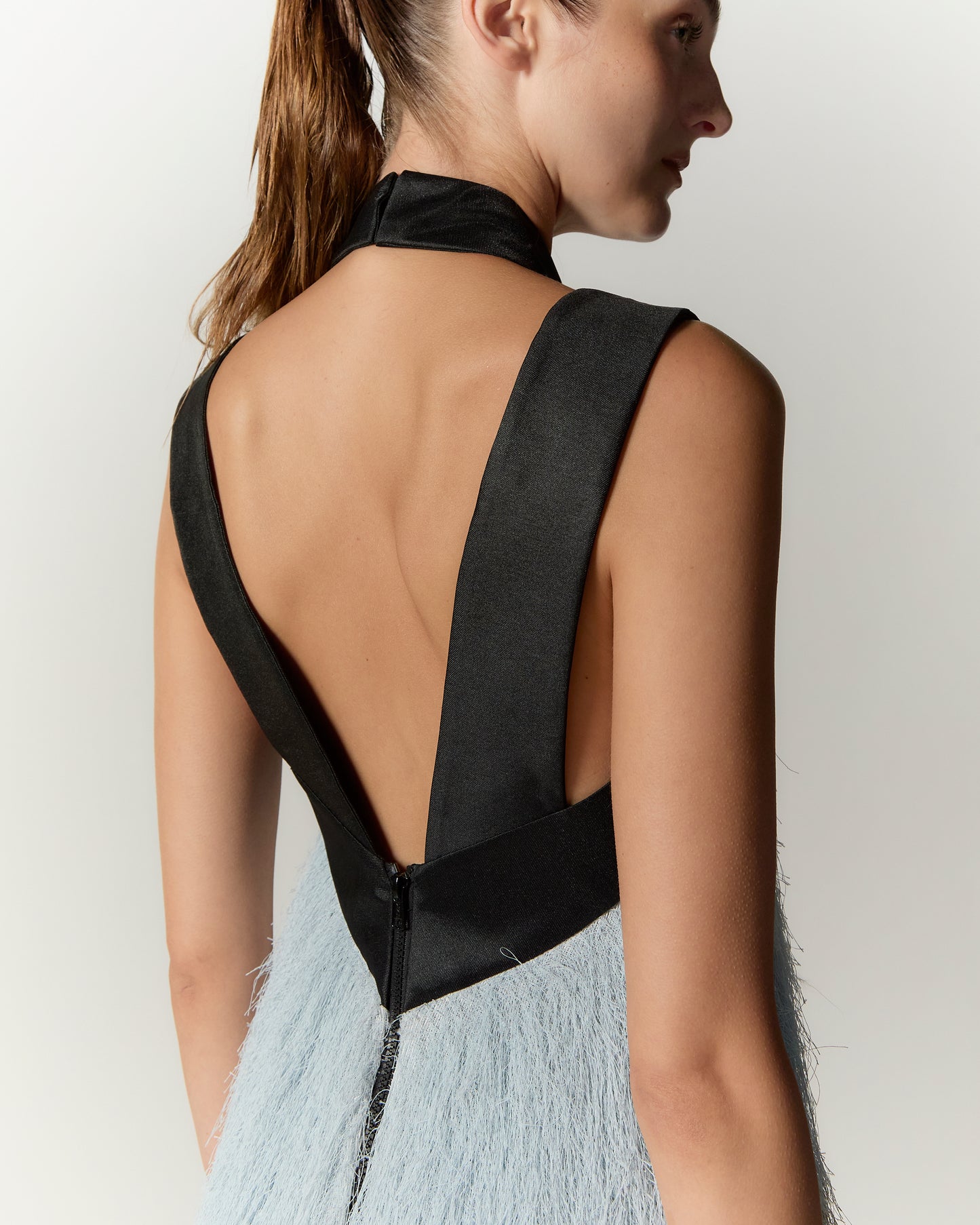 Cascade de paille dress