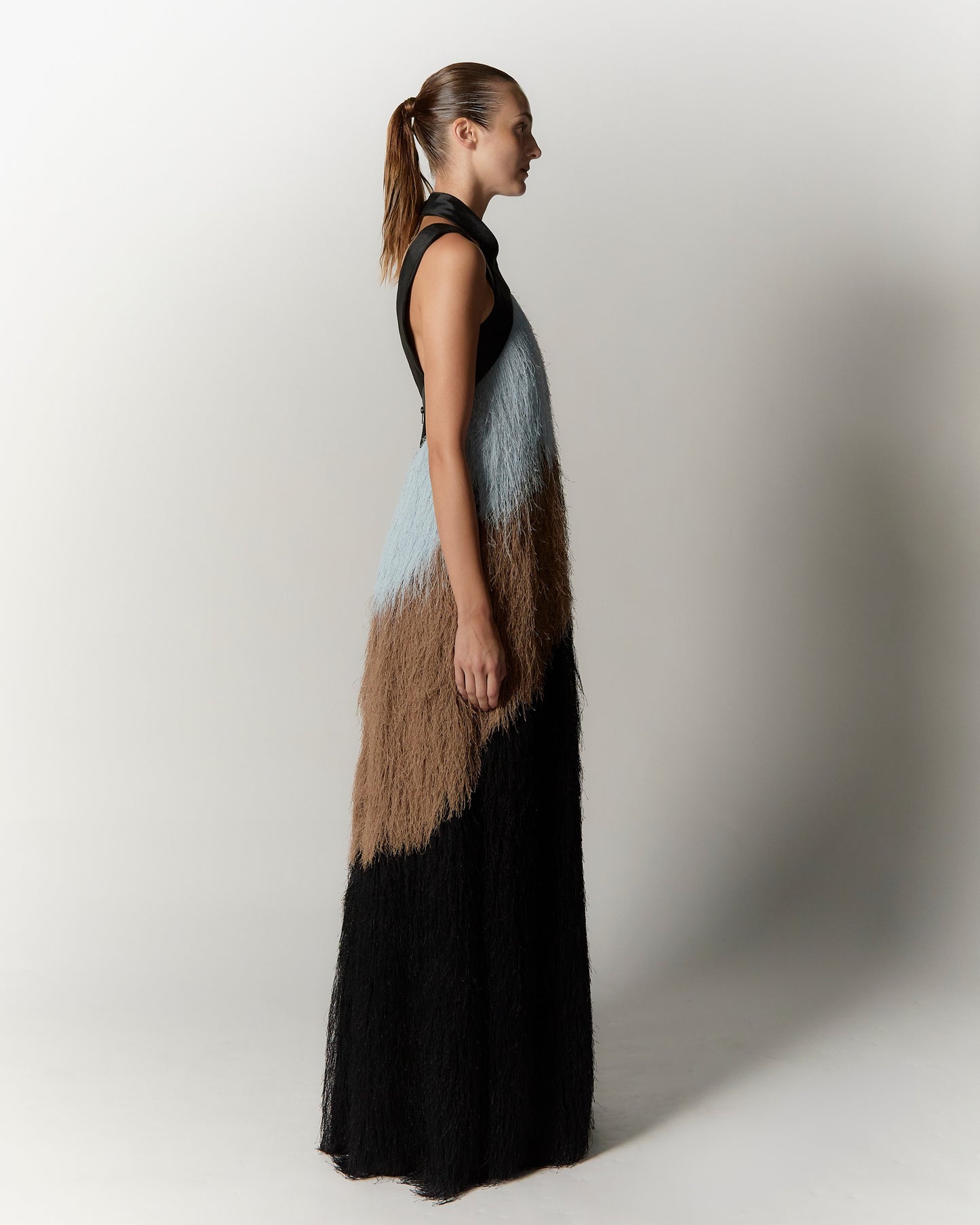 Cascade de paille dress