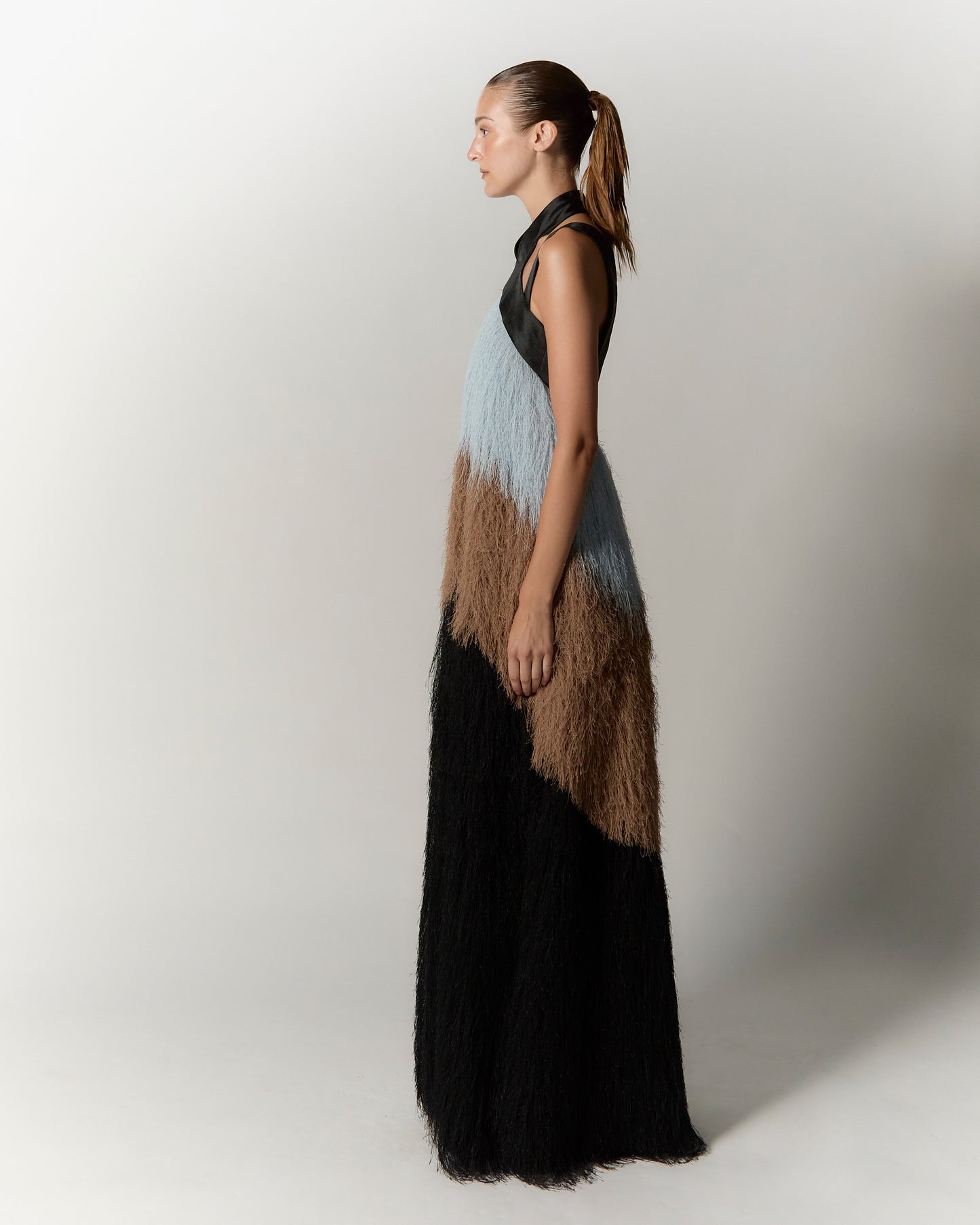 Cascade de paille dress